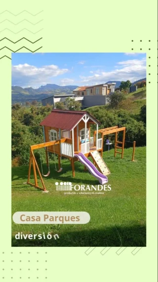 #forandes #byforandes #casaforandes los mejores juegos para exteriores en madera inmunizada, diseño y diversión !!! Empieza el 2025 con toda la alegría para tus hijos!!!